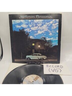 Jackson Browne Late For The Sky Vinyl Record Album Vintage 12" Play Tested VG